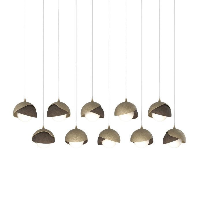 Hubbardton Forge 131205-SKT-LONG-84-05-GG0711 LED Pendant, Soft Gold