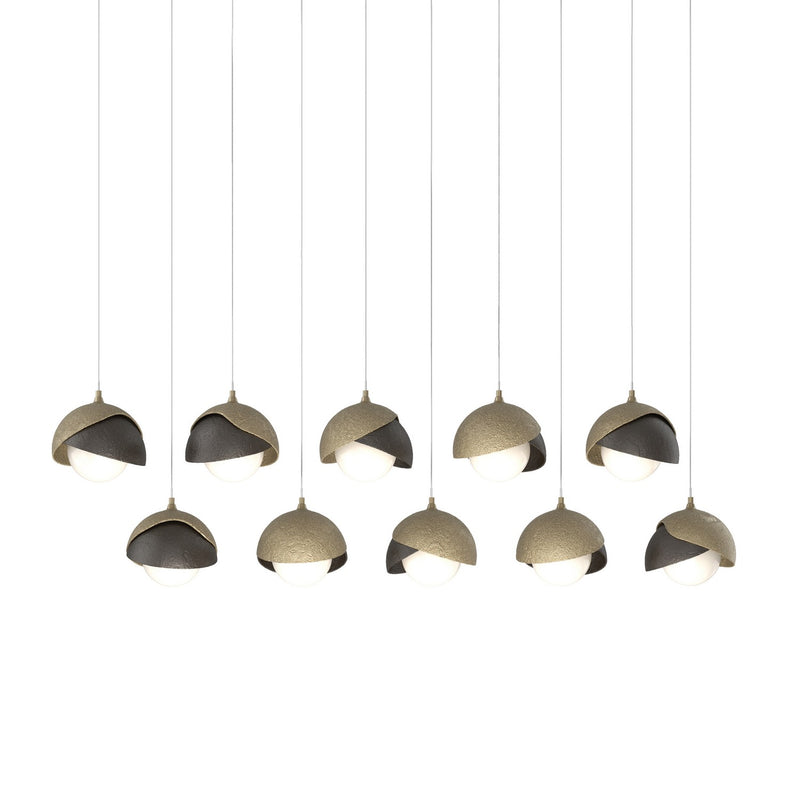 Hubbardton Forge 131205-SKT-LONG-84-14-GG0711 LED Pendant, Soft Gold