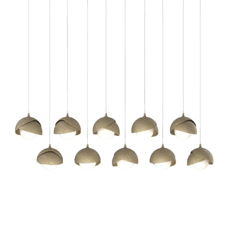 Hubbardton Forge 131205-SKT-LONG-84-84-GG0711 LED Pendant, Soft Gold