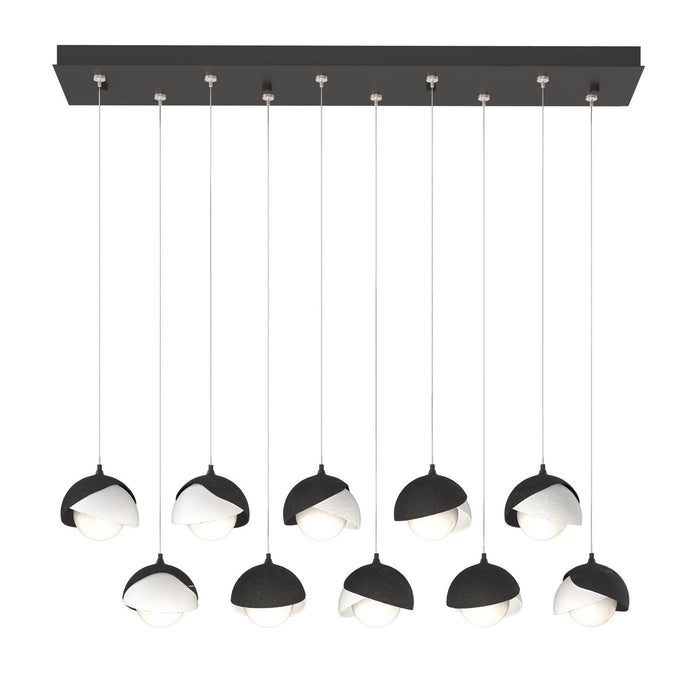 Hubbardton Forge 131205-SKT-STND-10-02-GG0711 LED Pendant, Black