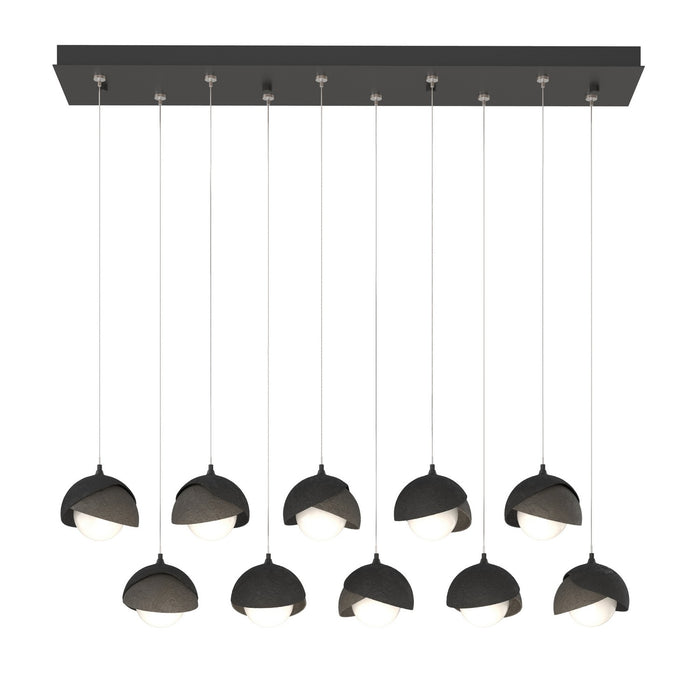 Hubbardton Forge 131205-SKT-STND-10-07-GG0711 LED Pendant, Black