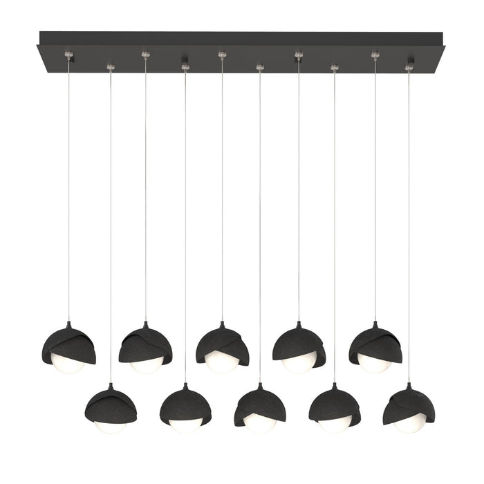 Hubbardton Forge 131205-SKT-STND-10-10-GG0711 LED Pendant, Black