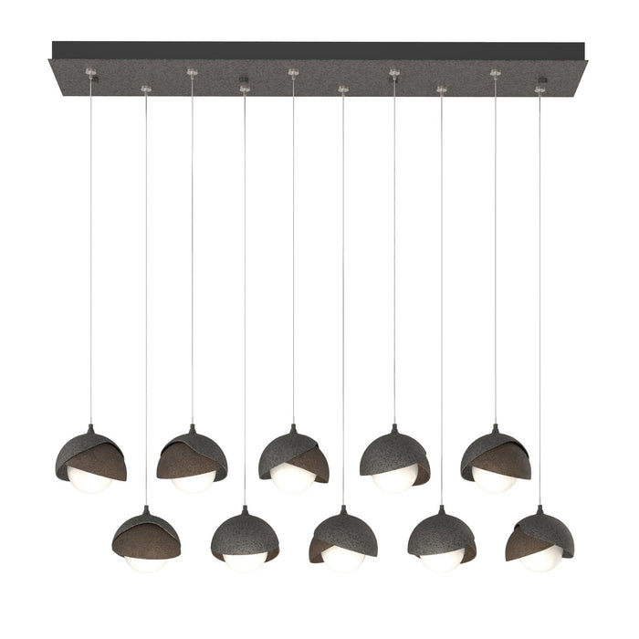 Hubbardton Forge 131205-SKT-STND-20-05-GG0711 LED Pendant, Natural Iron