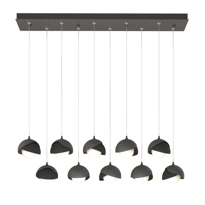 Hubbardton Forge 131205-SKT-STND-20-10-GG0711 LED Pendant, Natural Iron