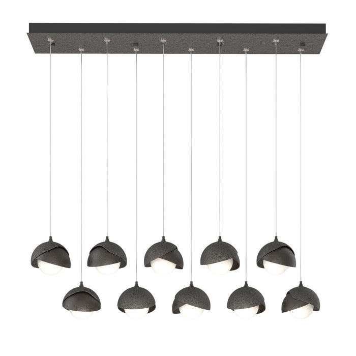 Hubbardton Forge 131205-SKT-STND-20-14-GG0711 LED Pendant, Natural Iron