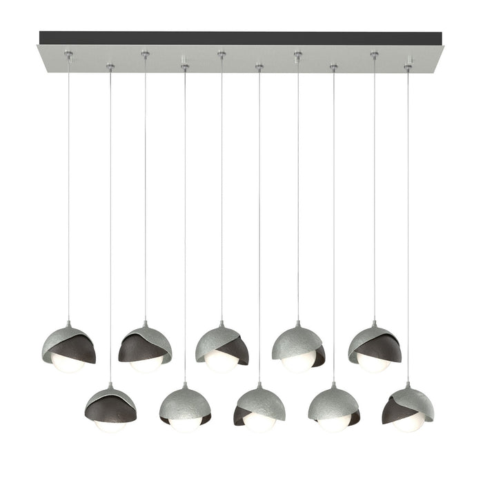Hubbardton Forge 131205-SKT-STND-82-14-GG0711 LED Pendant, Vintage Platinum