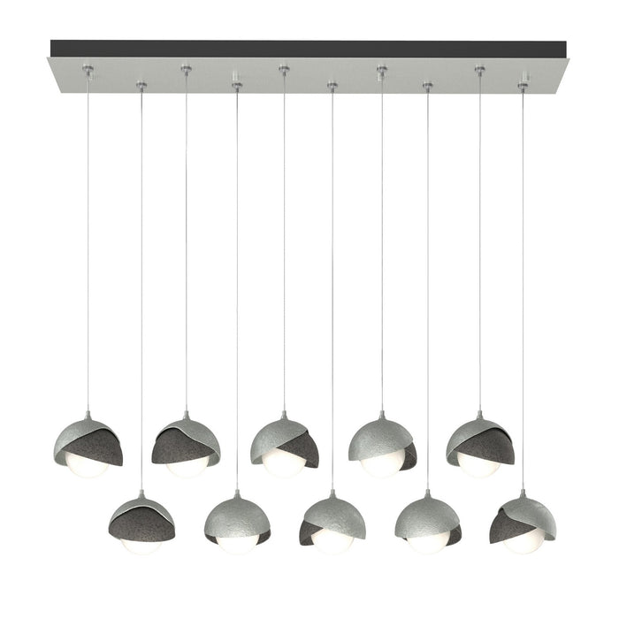 Hubbardton Forge 131205-SKT-STND-82-20-GG0711 LED Pendant, Vintage Platinum