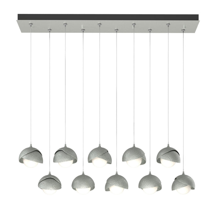 Hubbardton Forge 131205-SKT-STND-82-82-GG0711 LED Pendant, Vintage Platinum