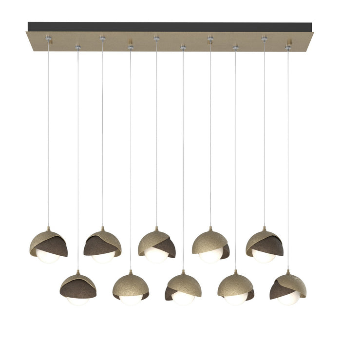 Hubbardton Forge 131205-SKT-STND-84-05-GG0711 LED Pendant, Soft Gold