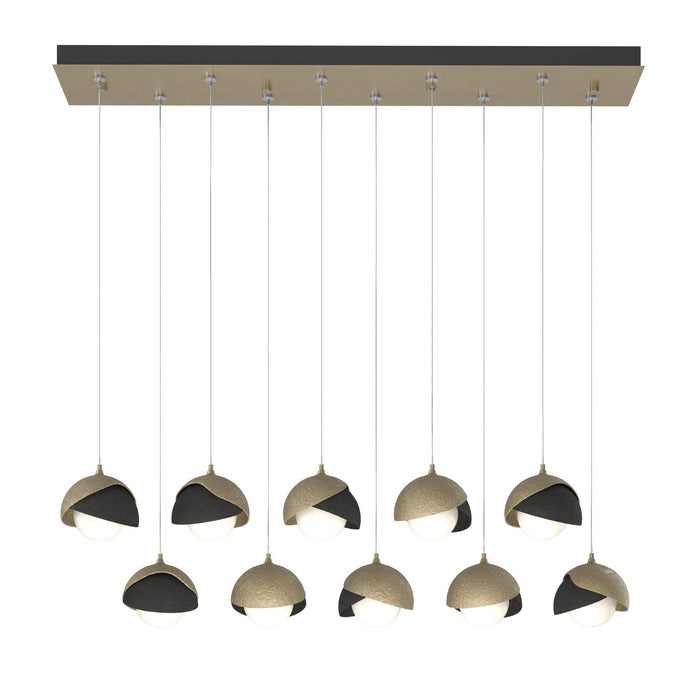 Hubbardton Forge 131205-SKT-STND-84-10-GG0711 LED Pendant, Soft Gold