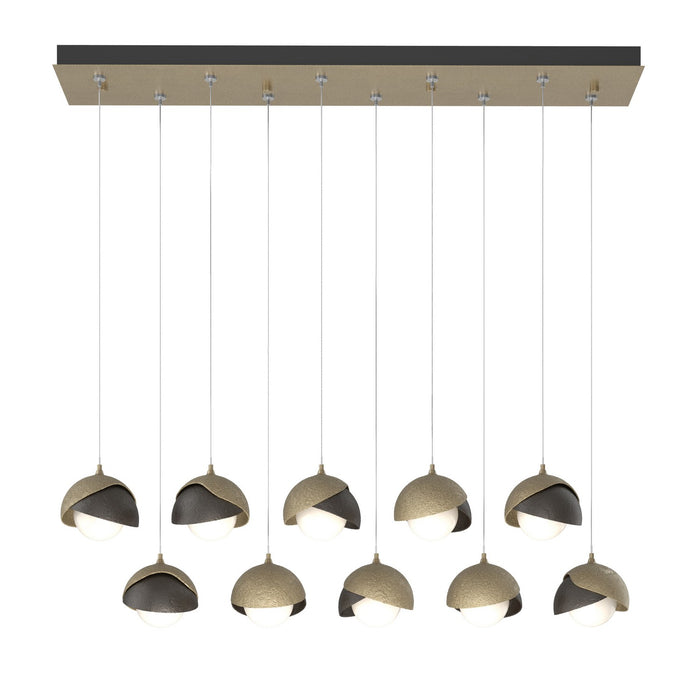 Hubbardton Forge 131205-SKT-STND-84-14-GG0711 LED Pendant, Soft Gold