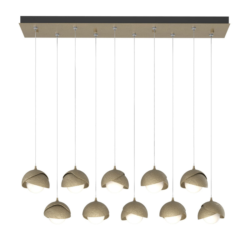 Hubbardton Forge 131205-SKT-STND-84-84-GG0711 LED Pendant, Soft Gold