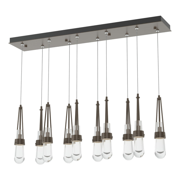 Hubbardton Forge 131207-SKT-STND-05-ZM0434 LED Pendant, Bronze