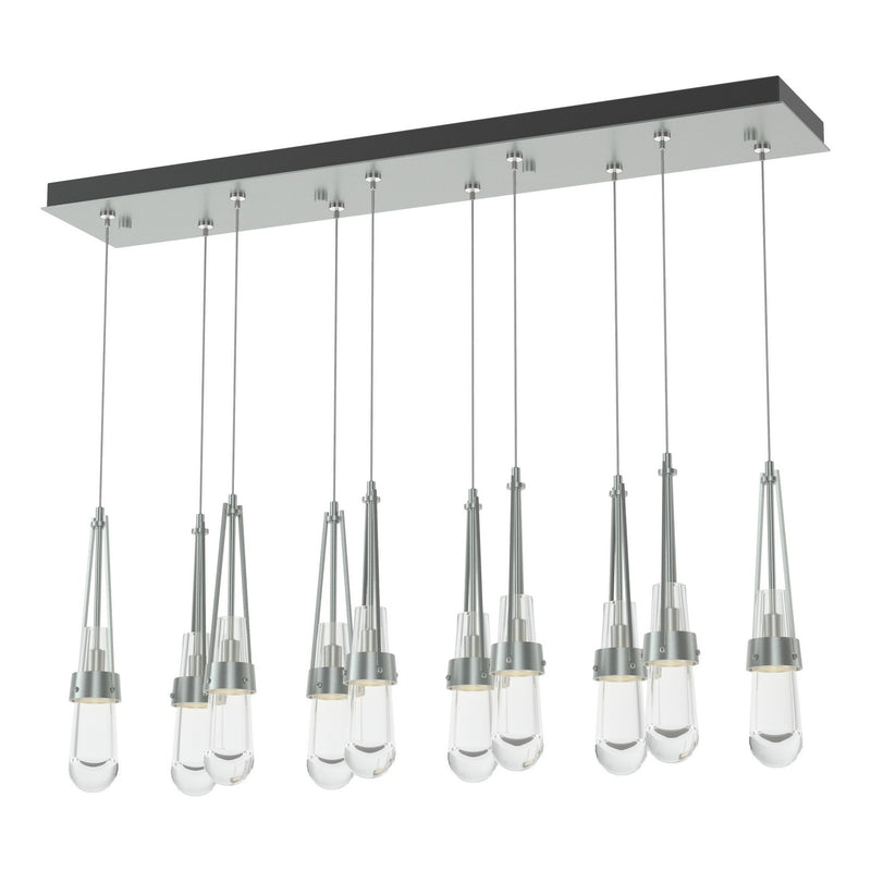 Hubbardton Forge 131207-SKT-STND-82-ZM0434 LED Pendant, Vintage Platinum