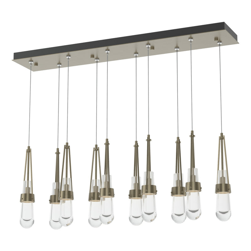 Hubbardton Forge 131207-SKT-STND-84-ZM0434 LED Pendant, Soft Gold