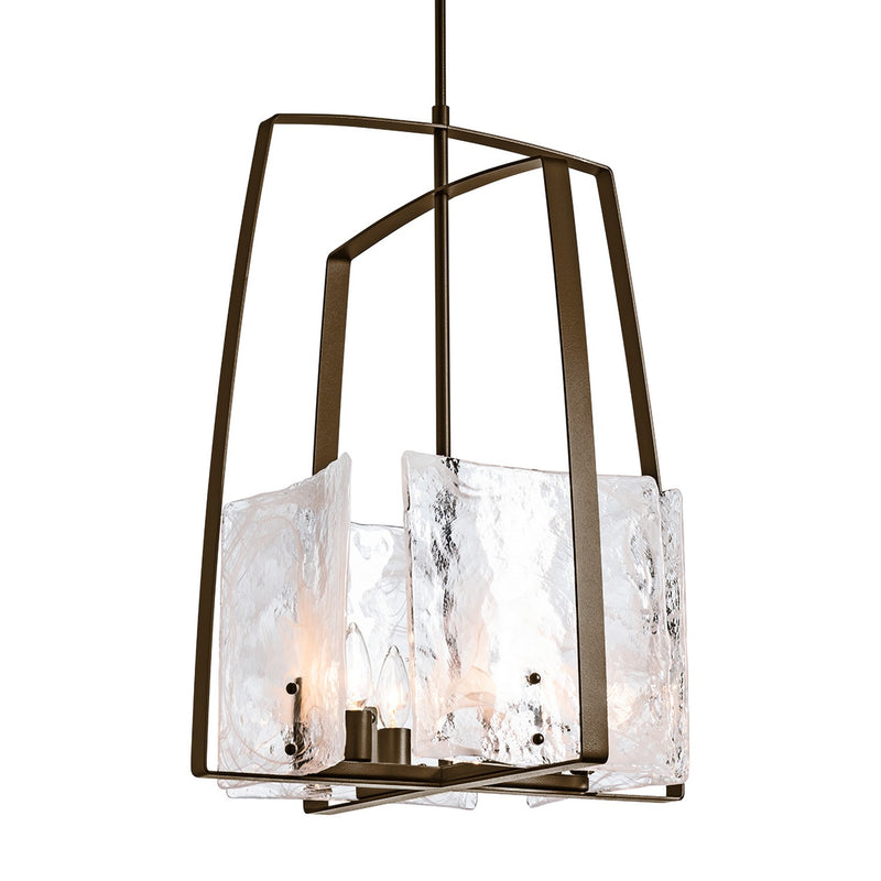 Hubbardton Forge 131310-SKT-MULT-05-YR0699 Four Light Pendant, Bronze