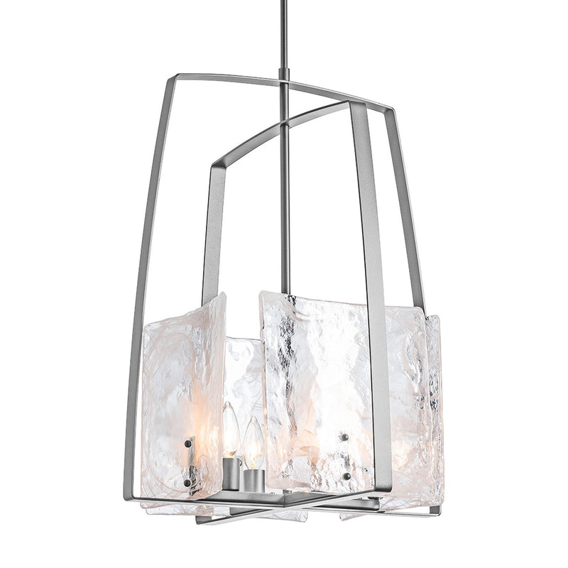 Hubbardton Forge 131310-SKT-MULT-82-YR0699 Four Light Pendant, Vintage Platinum