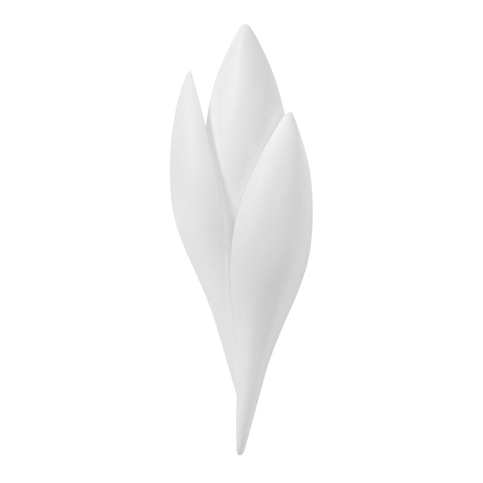 Troy Lighting B1318-GSW One Light Wall Sconce, Gesso White