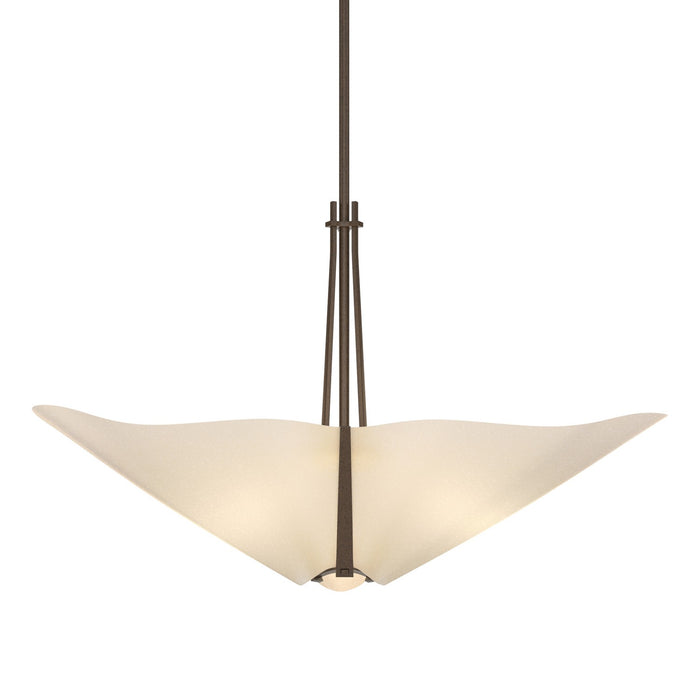 Hubbardton Forge 133303-SKT-MULT-05-SH1994 Three Light Pendant, Bronze