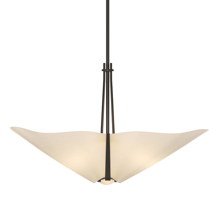 Hubbardton Forge 133303-SKT-MULT-14-SH1994 Three Light Pendant, Oil Rubbed Bronze