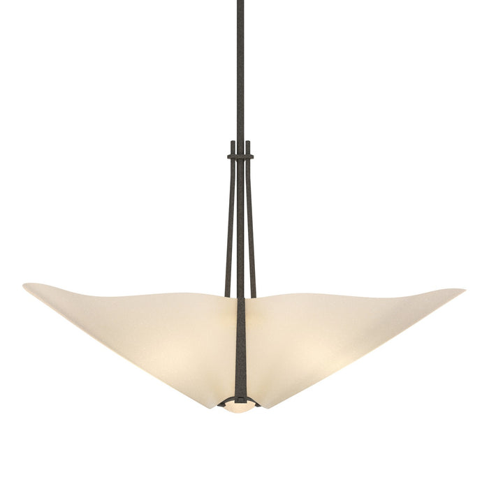 Hubbardton Forge 133303-SKT-MULT-20-SH1994 Three Light Pendant, Natural Iron