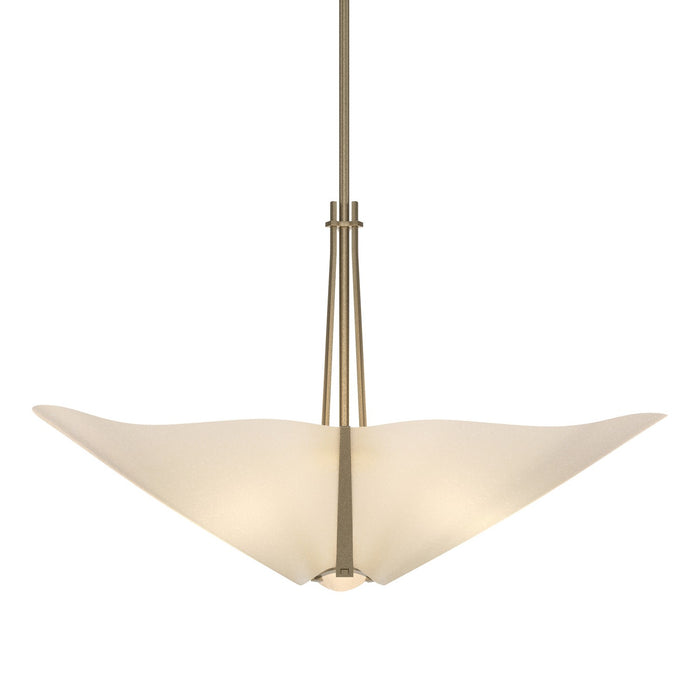 Hubbardton Forge 133303-SKT-MULT-84-SH1994 Three Light Pendant, Soft Gold