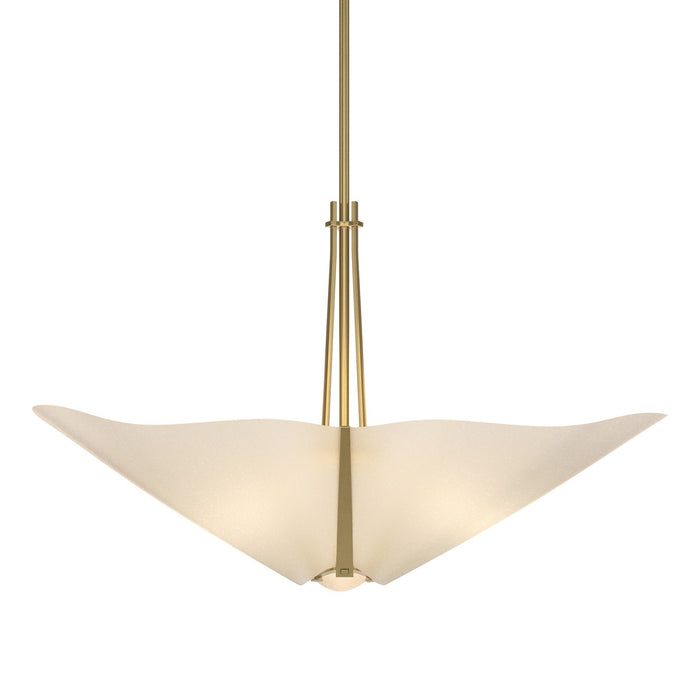 Hubbardton Forge 133303-SKT-MULT-86-SH1994 Three Light Pendant, Modern Brass