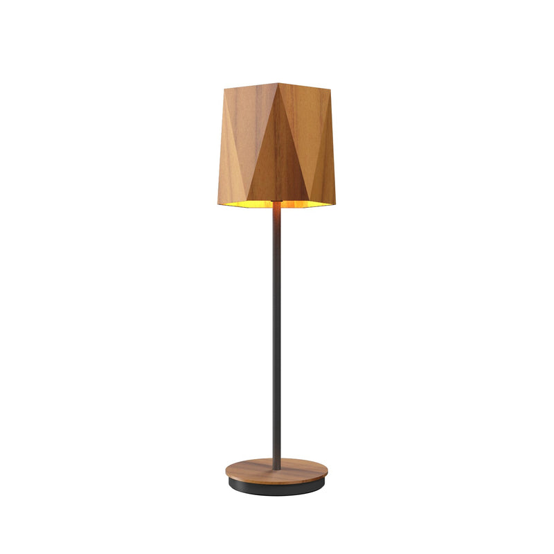 Accord Lighting 7084.12 One Light Table Lamp, Teak