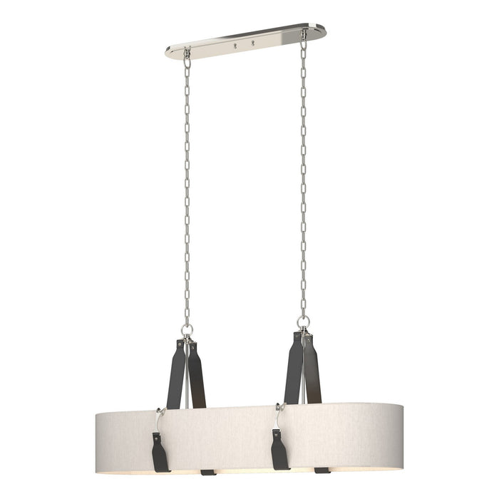 Hubbardton Forge 134070-SKT-STND-24-LK-SE4608 Four Light Pendant, Polished Nickel
