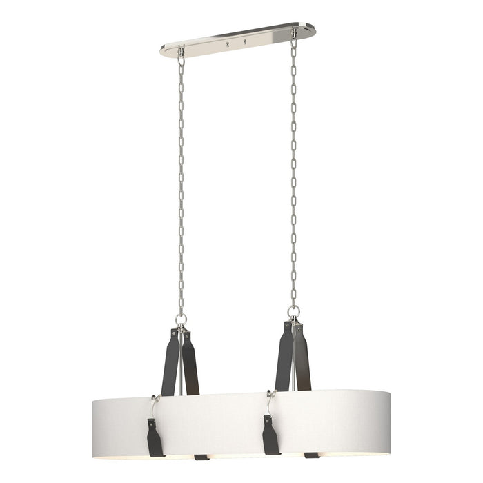 Hubbardton Forge 134070-SKT-STND-24-LK-SF4608 Four Light Pendant, Polished Nickel