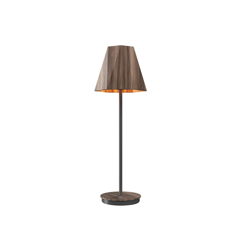 Accord Lighting 7085.18 One Light Table Lamp, American Walnut