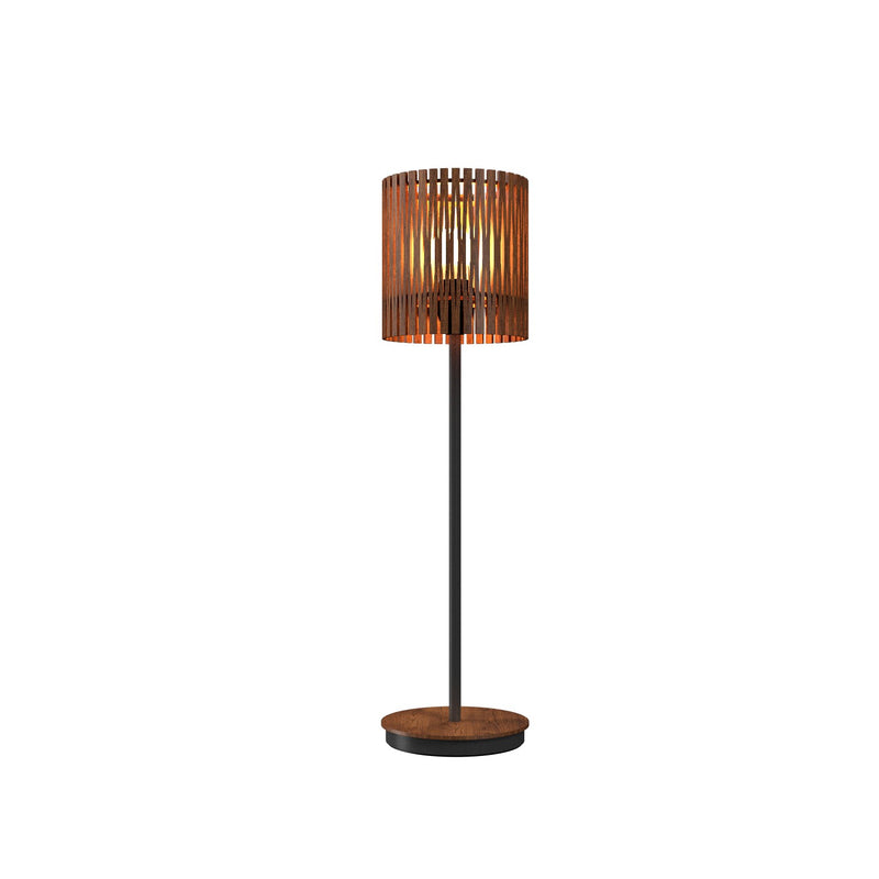 Accord Lighting 7092.06 One Light Table Lamp, Imbuia