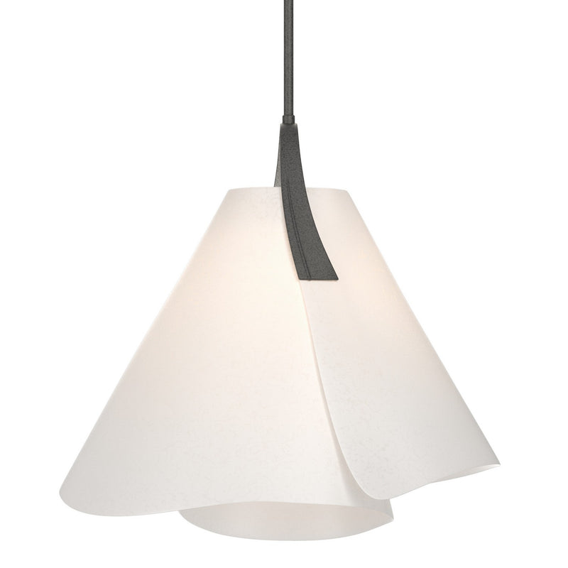 Hubbardton Forge 134501-SKT-MULT-20-SH1992 One Light Pendant, Natural Iron