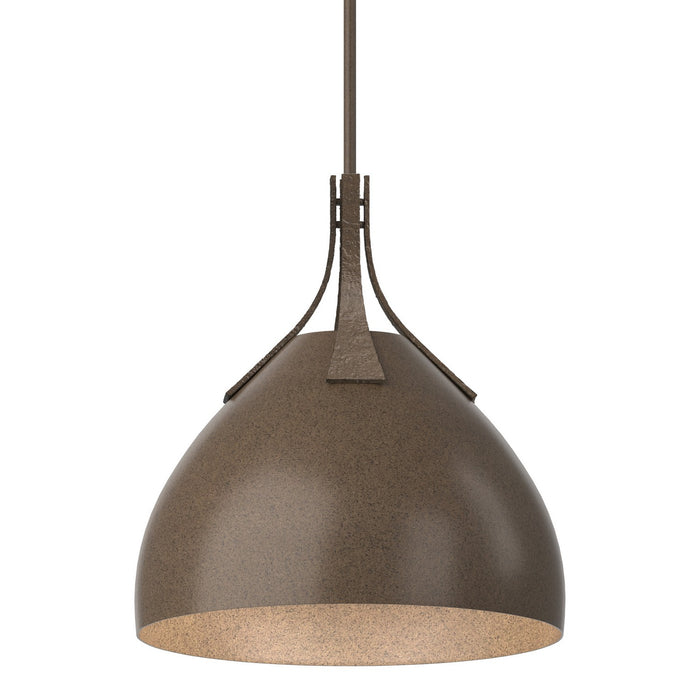 Hubbardton Forge 134502-SKT-MULT-05-05 One Light Pendant, Bronze