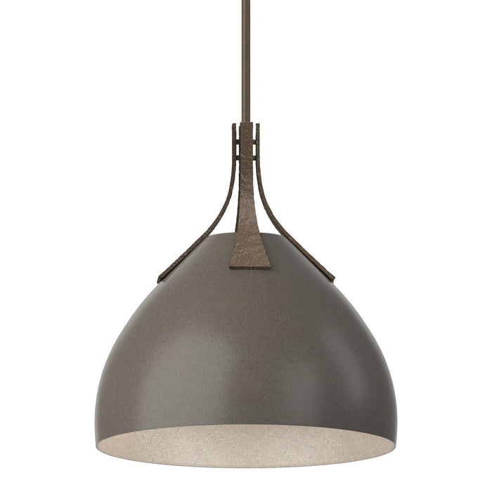 Hubbardton Forge 134502-SKT-MULT-05-07 One Light Pendant, Bronze
