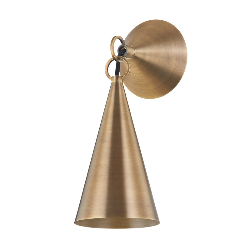 Troy Lighting B1912-PBR One Light Wall Sconce, Patina Brass
