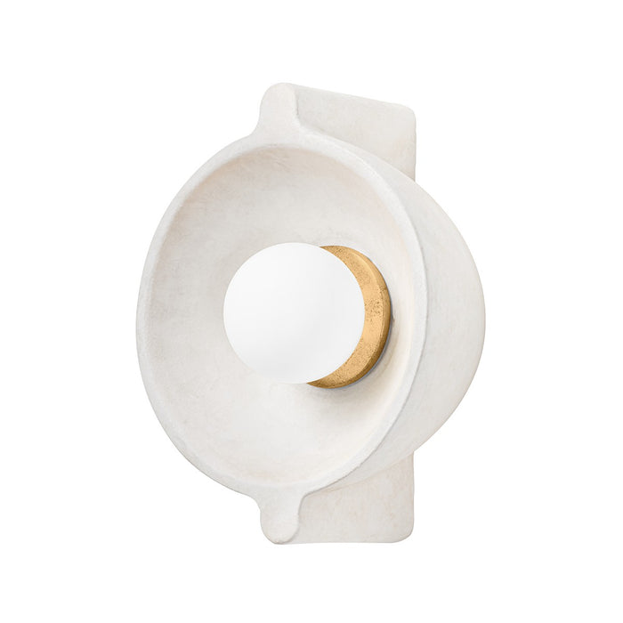 Troy Lighting B4710-PBR/CFW One Light Wall Sconce, Vintage Gold Leaf