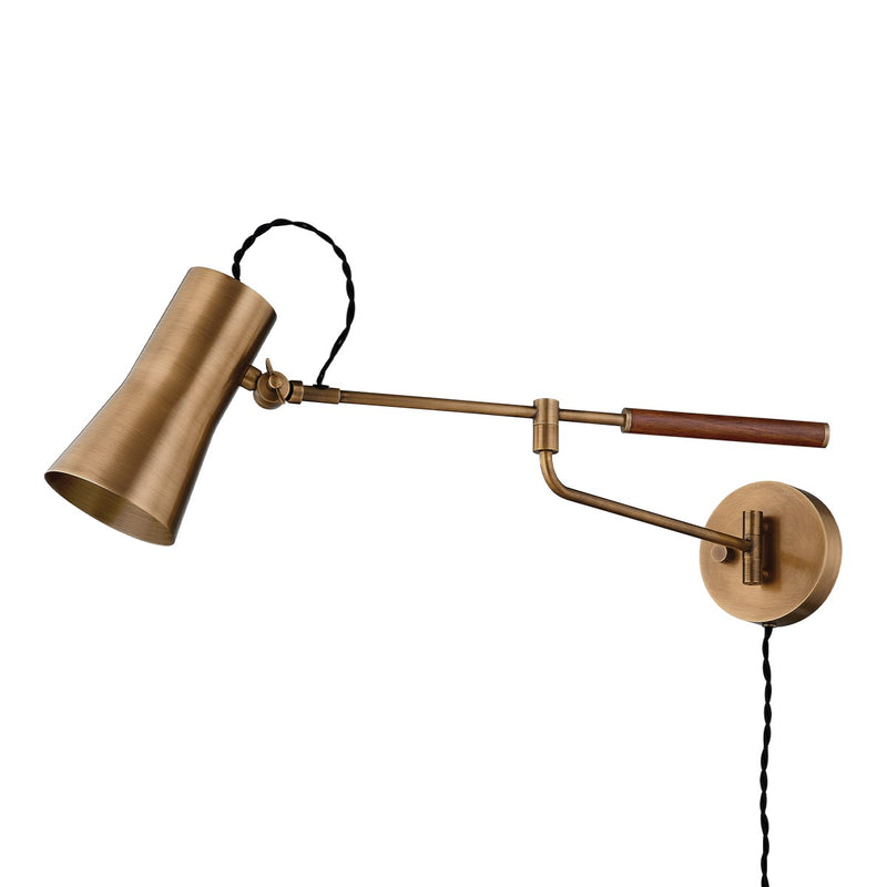 Troy Lighting PTL1308-PBR One Light Wall Sconce, Patina Brass