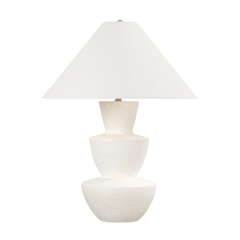 Troy Lighting PTL4930-PBR/CIX One Light Table Lamp, Patina Brass