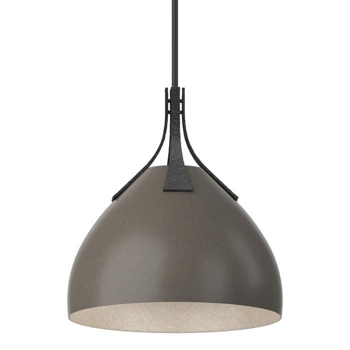 Hubbardton Forge 134502-SKT-MULT-10-07 One Light Pendant, Black