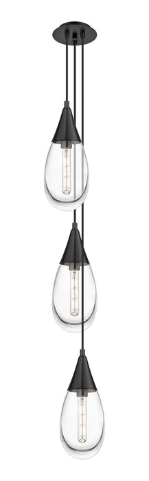 Innovations 103-450-1P-BK-G450-6CL LED Pendant, Matte Black