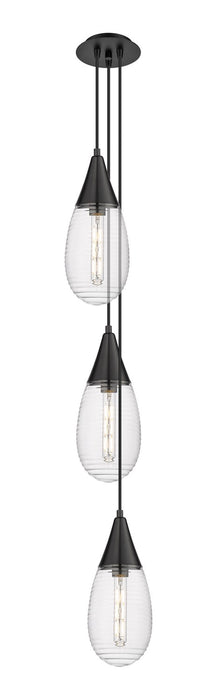 Innovations 103-450-1P-BK-G450-6SCL LED Pendant, Matte Black