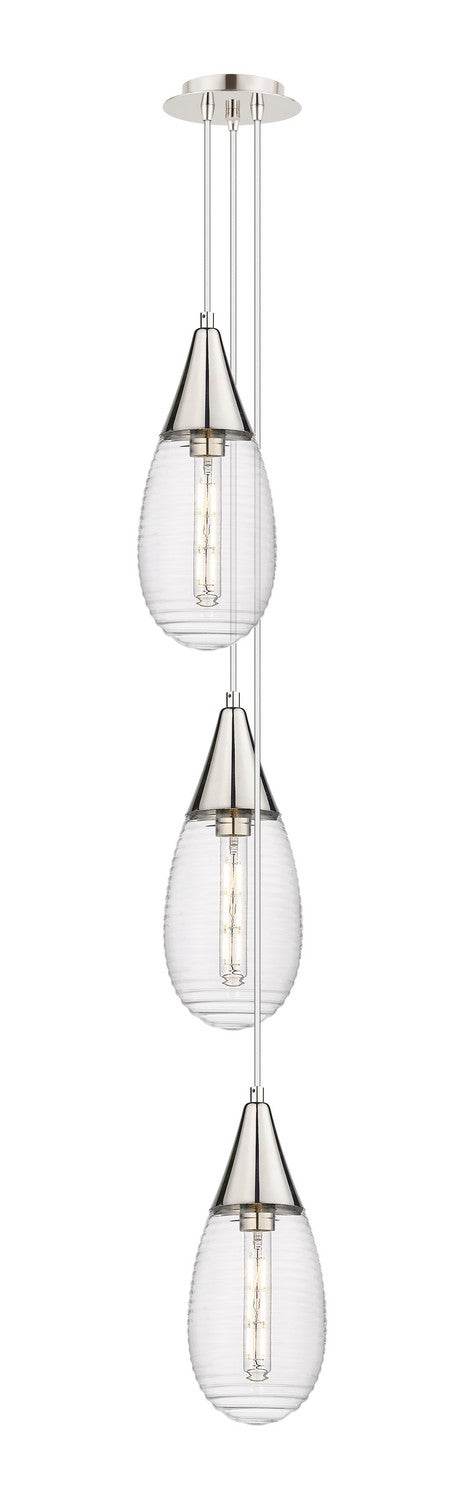 Innovations 103-450-1P-PN-G450-6SCL LED Pendant, Polished Nickel