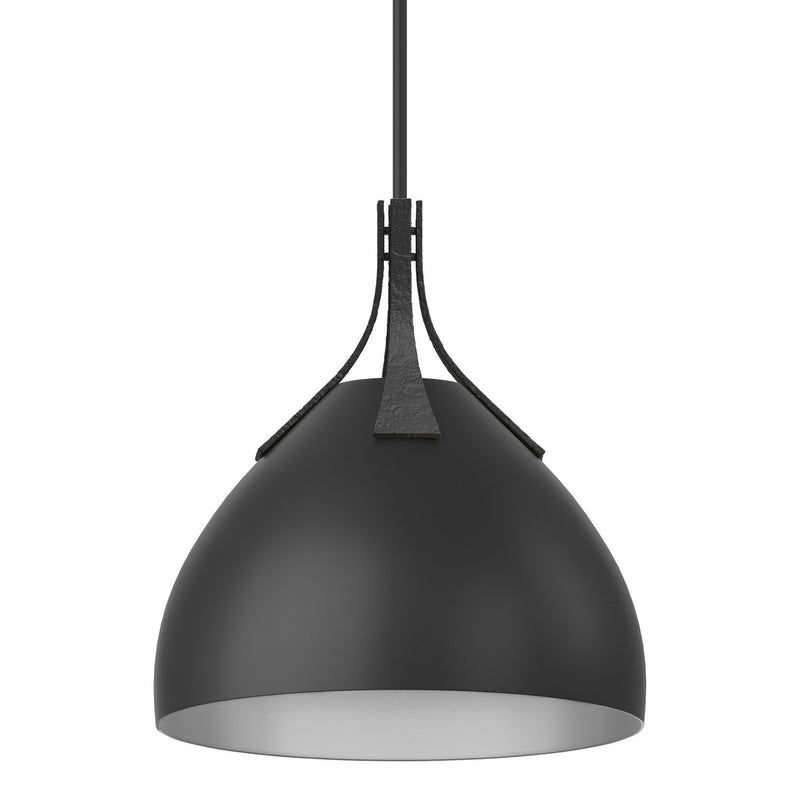 Hubbardton Forge 134502-SKT-MULT-10-10 One Light Pendant, Black