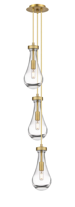 Innovations 103-451-1P-BB-G451-5CL LED Pendant, Brushed Brass