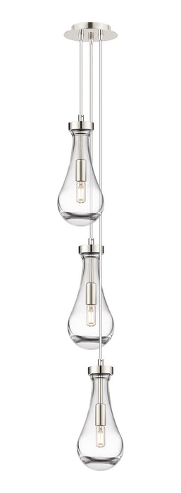 Innovations 103-451-1P-PN-G451-5CL LED Pendant, Polished Nickel