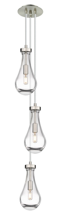 Innovations 103-451-1P-SN-G451-5CL LED Pendant, Brushed Satin Nickel