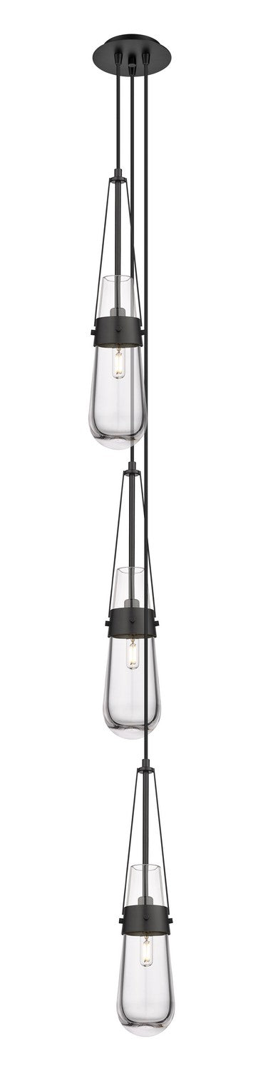 Innovations 103-452-1P-BK-G452-4CL LED Pendant, Matte Black