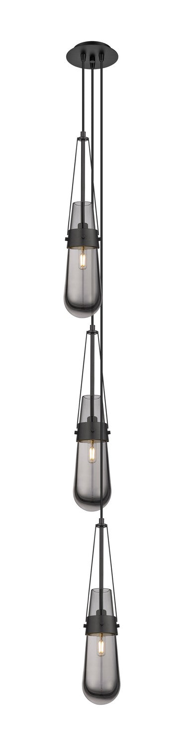 Innovations 103-452-1P-BK-G452-4SM LED Pendant, Matte Black