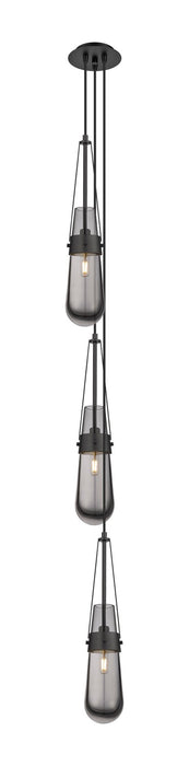 Innovations 103-452-1P-BK-G452-4SM LED Pendant, Matte Black